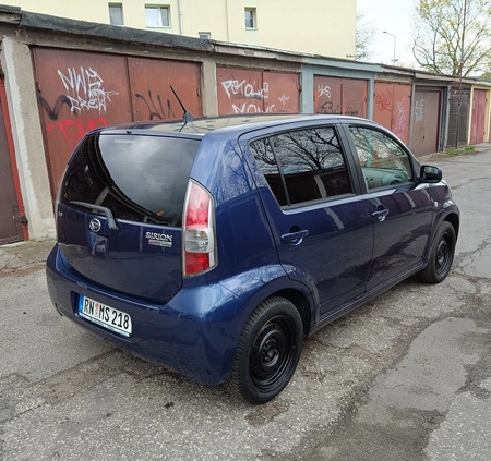 Daihatsu Sirion cena 7900 przebieg: 168000, rok produkcji 2005 z Inowrocław małe 742